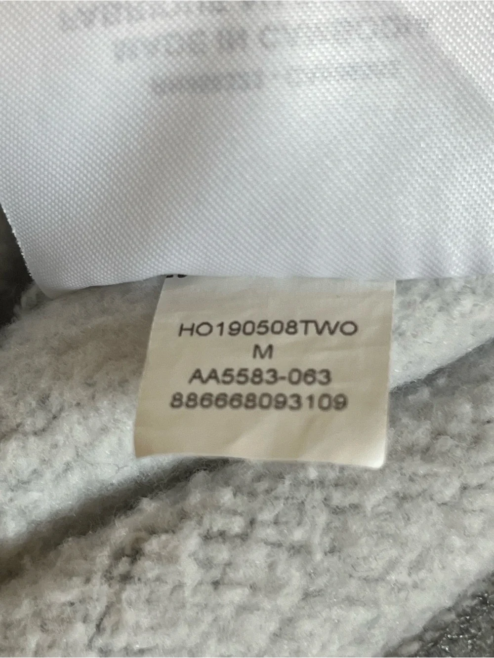 Nike Air Jordan Jumpman Grey Fleece Full-Zip Hoodie Jacket Men’s Size medium